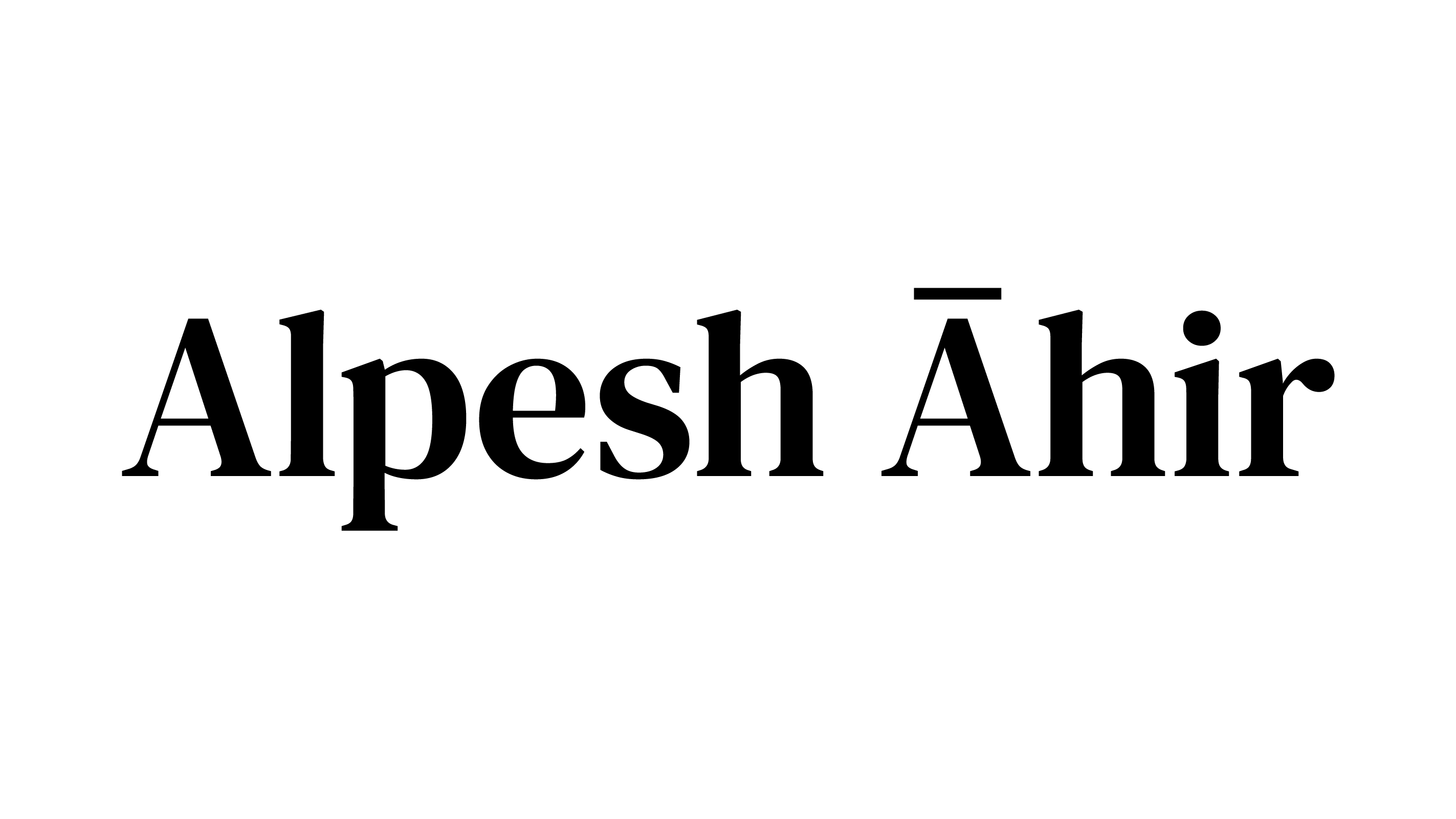 Alpesh Ahir - Powerpoint presentation specialist designer logo